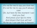 Billie Holiday - It's Not For Me To Say Lyrics_1