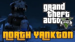 GTA 5: Online - North Yankton - Alien Under the ICE! + Michael's Grave & More [OLD FOOTAGE #51]
