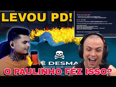 APÓS M@TAR VZ CIRILO LEVOU PD NA CAPITAL! ACHOU QUE ERA UMA ZUEIRA DO PAULINHO!