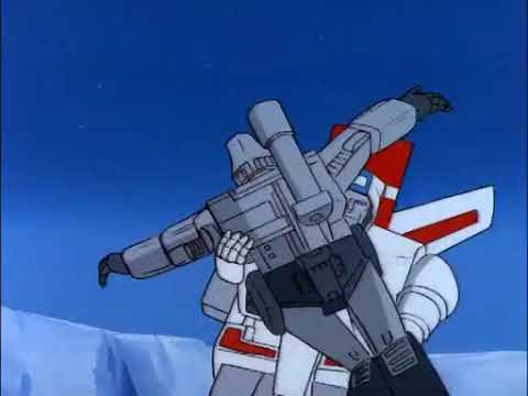 Jetfire/skyfire throws megtron and switches Sides