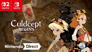 Culdcept BEGINS Nintendo Switch 2 Edition [Special Edition] (Multi-Language) <span class="ext" style="background-color: #00e206; color: #FFFFFF;">Game Cart</span> video 1