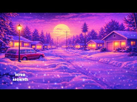 it's the winter of 1986 on a snowy day #Retrofuturism #retrowave #80sMusic