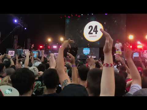 Minutazo de zaina vs naista desde el público , FMS Buenos Aires jornada 2