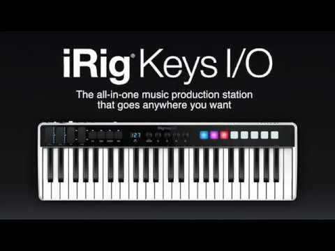Building a song in GarageBand with iRig Keys I/O and included software