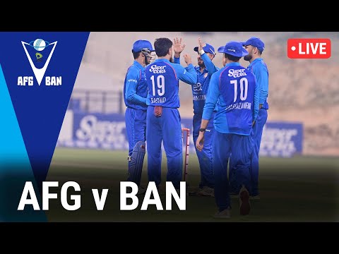 CRICKET LIVE: Afghanistan vs Bangladesh | 1ST ODI MATCH | October 8 | AFG v BAN | Sharjah | ACB