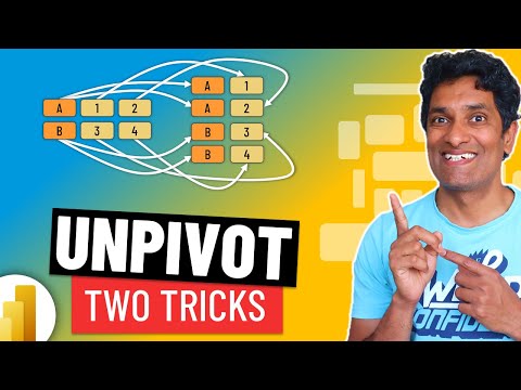2 *amazing* tricks about UNPIVOT in Power Query