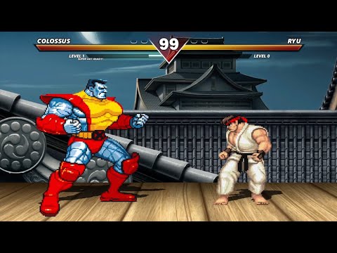 COLOSSUS VS RYU & KEN - HIGH LEVEL INSANE FIGHT!