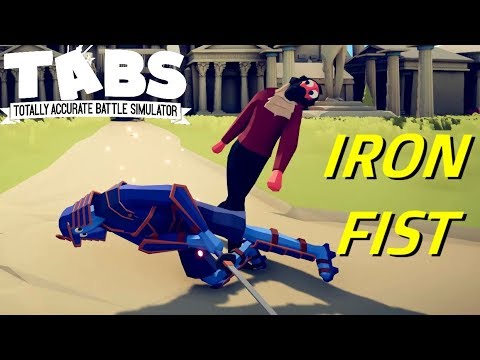 The Teacher vs Every Unit 1v1 (Iron Fist Edition) - TABS MODDED