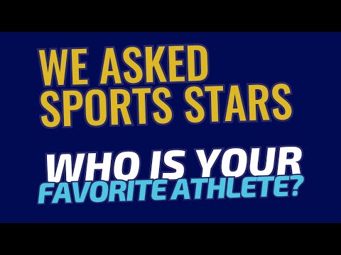 Athletes Reveal Their Sporting Idols! | Sports Stars of Tomorrow
