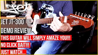 Video thumbnail for JET GUITARS | JET JT-300 DEMO/REVIEW | YOU NEED TO WATCH THIS!!! by Juca Nery