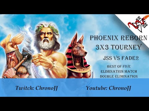 F2 vs JSS (recorded games) Age of Mythology Phoenix Reborn 3x3 Tourney