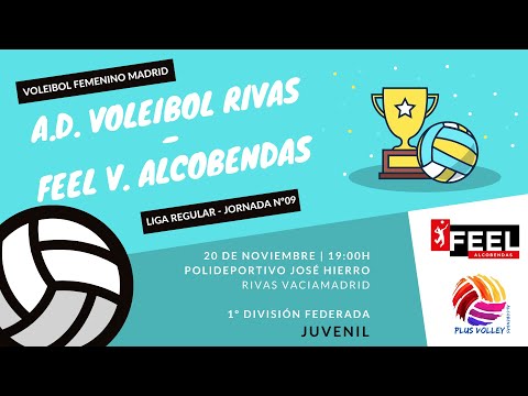 (20/11/2022) AD Voleibol Rivas - Juvenil A FV Alcobendas