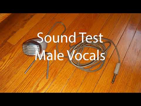 Sony F-3B 1960s Dynamic Microphone | Reverb