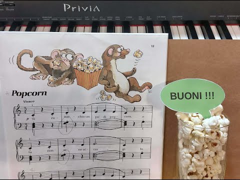 POPCORN di Bastien. Metodo Bastien livello 1