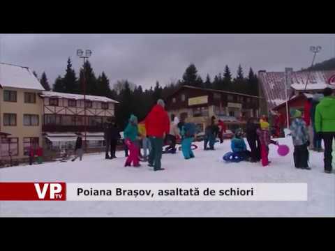 Poiana Brașov, asaltată de schiori