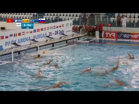 Montenegro vs Slovenia - Waterpolo European Champ. Under 15 - Day 3