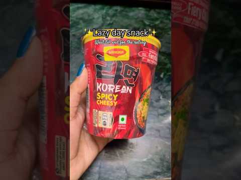 Korean spicy cheesy noodles ❤️‍🩹✨ #maggi #korean #shortsfeed #youtubeshorts