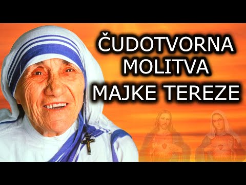 ČUDOTVORNA MOLITVA MAJKE TEREZE - LETEĆA DEVETNICA