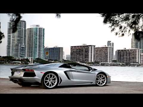 Aventador Roadster POV Driving and Roof Removal
