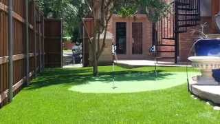 preview picture of video 'Artifiical Putting Green - Coppell, TX'