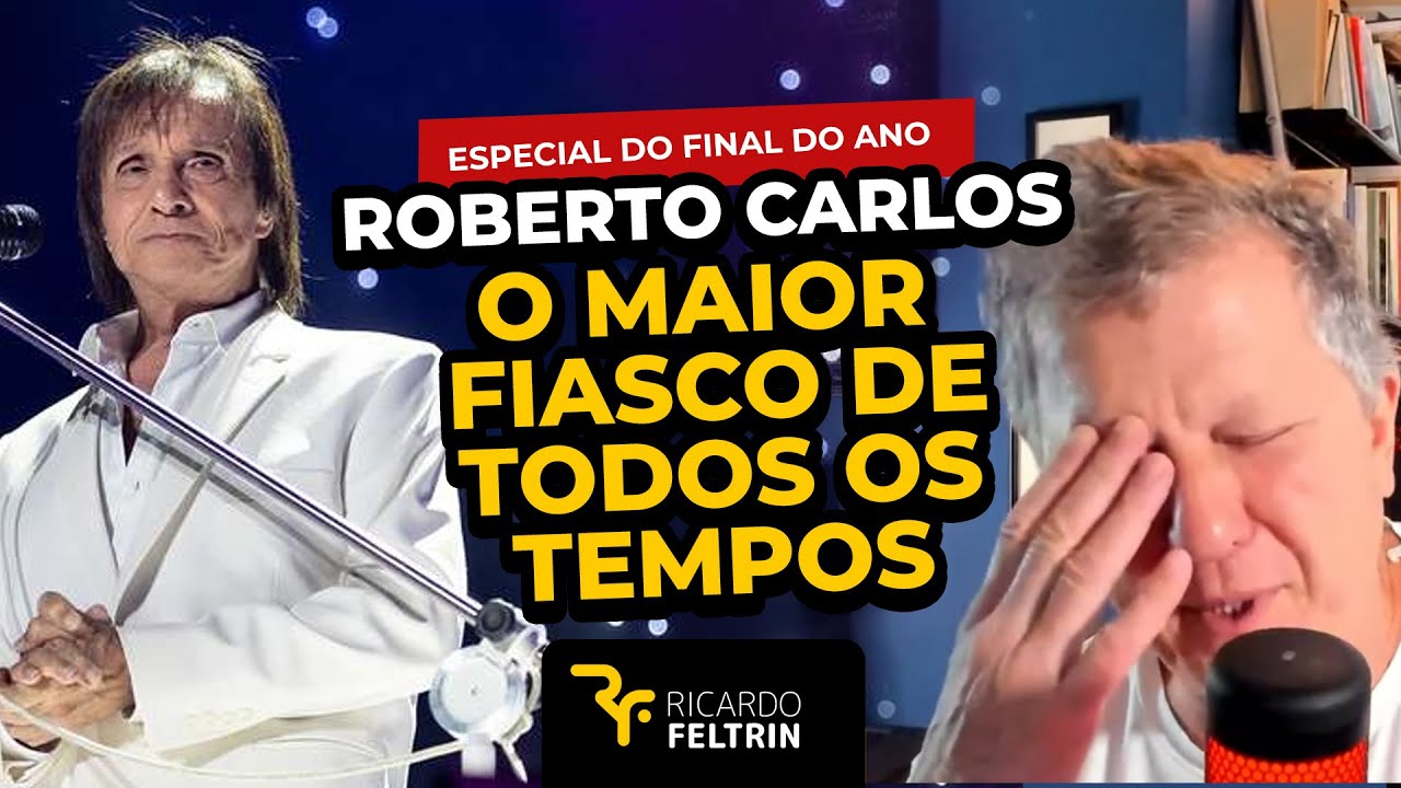 Roberto Carlos enfrenta um dos momentos mais baixos da sua história