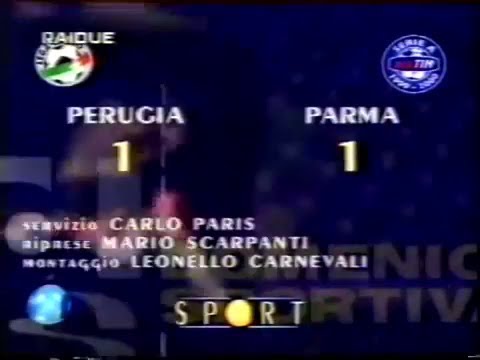 1999-00 (1a - 29-08-1999) Perugia-Parma 1-1 [Olive,Stanic] Servizio D.S.Rai2