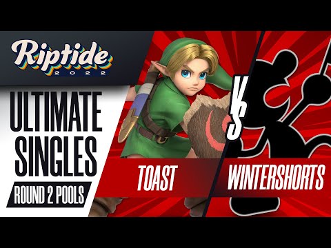 Toast vs WinterShorts - Ultimate Singles R2 Pools - Riptide 2022 | Young Link vs Game & Watch
