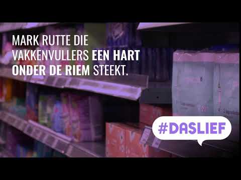 #DASLIEF | Mark Rutte spreekt vakkenvullers moed in | SIRE | 2020