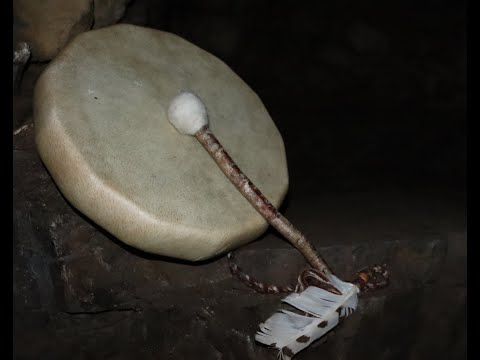 Shamanic Drumming at Sacred Sites #1 Halligye Fogou. 15 minutes Journey with intro and call back