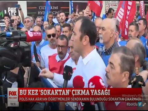 Basında “Öğretmene Saygı” Eylemlerimiz-ANKARA-Fox Tv Ana Haber-09.09.2022  | EĞİTİM İŞ