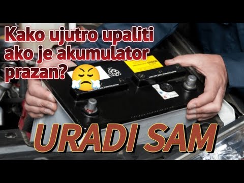 Kako upaliti auto sa praznim akumulatorom BEZ KABLOVA!⚡ Za ovo nisi znao🫵🏼