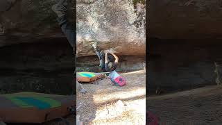 Video thumbnail of Techo oculto, 7a+. Albarracín