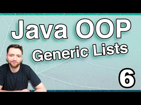 Generic Lists Java OOP 6