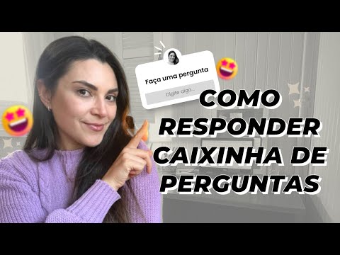 INSTAGRAM: Como RESPONDER CAIXA DE PERGUNTAS do Instagram