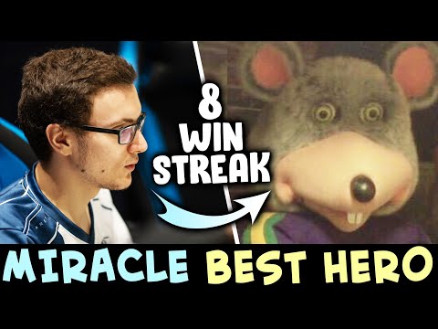 Miracle 8 games WINSTREAK — BEST hero of the patch
