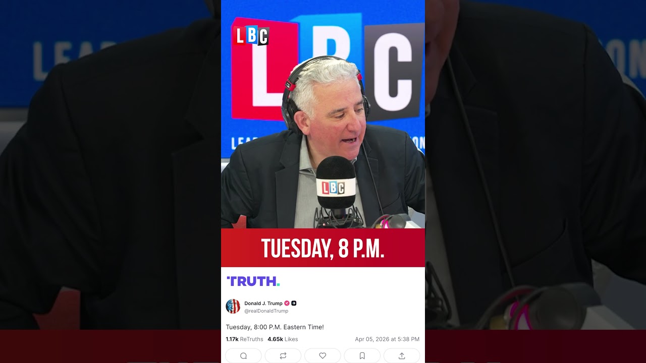 ‘Tuesday, 8pm ET’, mark your calendars.