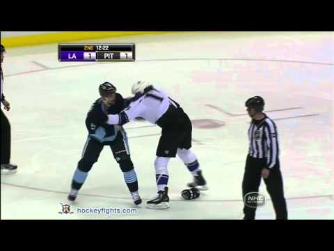 Kevin Westgarth vs Deryk Engelland Feb 10, 2011