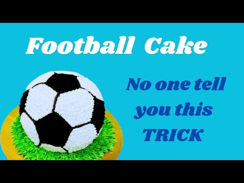 Unbelievable Football Cake Hack - Try this Crazy Idea! #footballcake @quickbaker