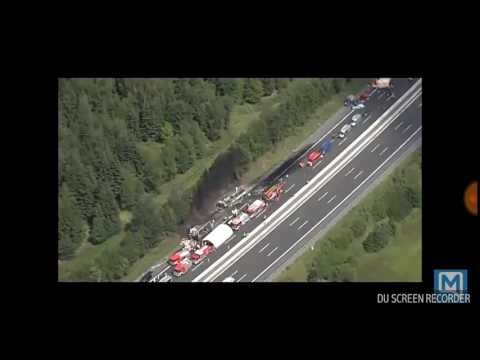 Horror crash auf A9