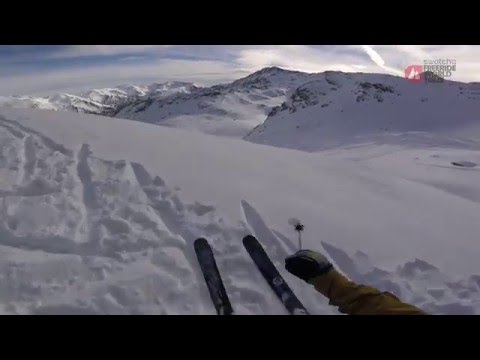 GoPro Run Léo Slemett (FRA) - Vallnord Arcalís - Swatch Freeride World Tour 2016