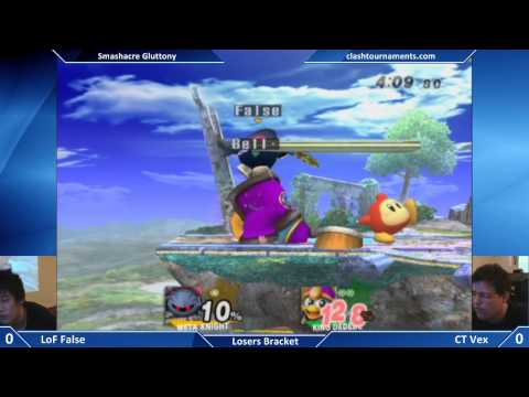 Smashacre Gluttony - CT Vex vs False - SSBB