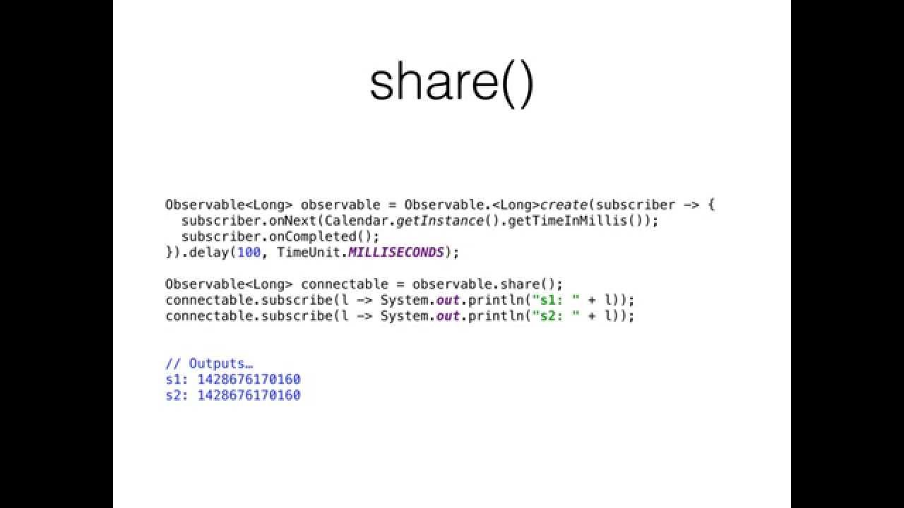 Reactive Extensions: Beyond the Basics