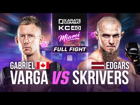 FULL FIGHT: Gabriel Varga vs Egars Skrivers | KC40