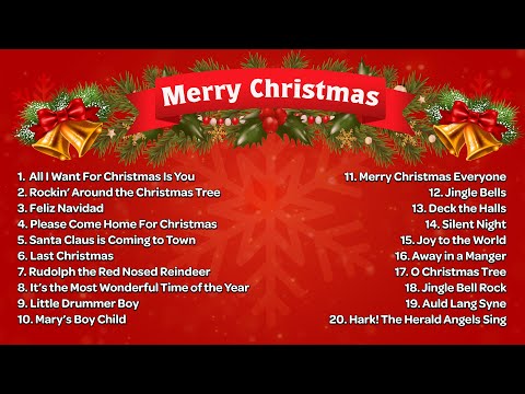 Top Christmas Songs of All Time 🎅 Best Merry Christmas Music 1 Hour Playlist