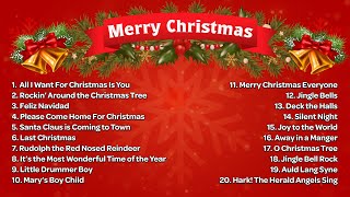 Top Christmas Songs of All Time 🎅 Best Merry Christmas Music 1 Hour Playlist