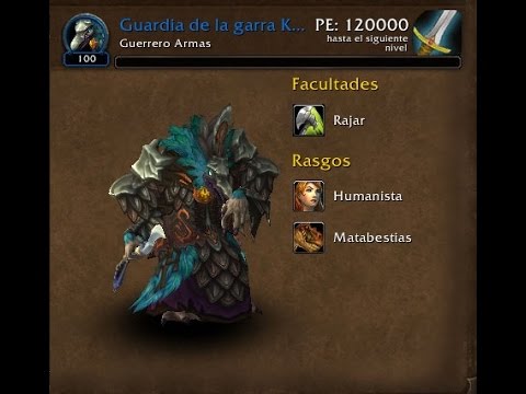 Guardia de la Garra Kurekk - Consiguelo de seguidor para tu ciudadela - World Of Warcraft