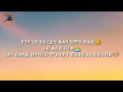 Sean Shizee - Way'za - New Ethiopian Music lyrics 2020