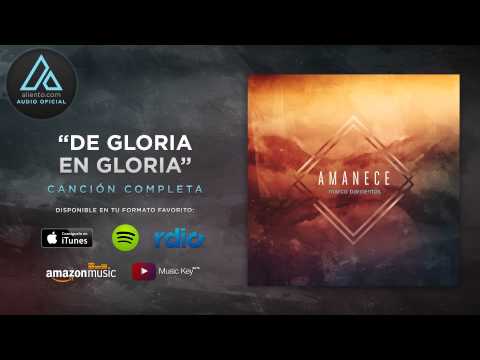 Marco Barrientos - "De Gloria En Gloria" (Audio Oficial)