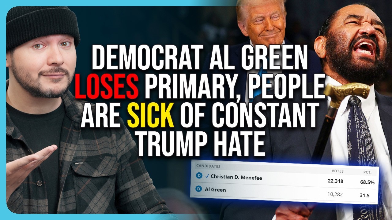 Democrat Al Green LOSES Primary, People Are SICK of Constant Trump Hate