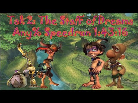 Tak 2: The staff of Dreams Any% Speedrun 1:43:46